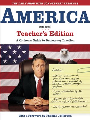 cover image of THE DAILY SHOW WITH JON STEWART PRESENTS AMERICA (THE BOOK)